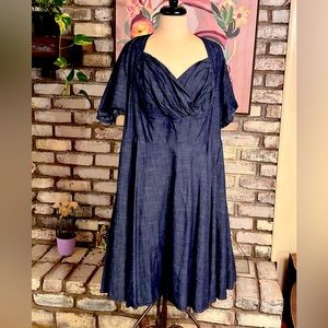 Denim Eshakti dress 3 x